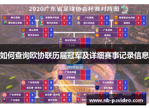 如何查询欧协联历届冠军及详细赛事记录信息