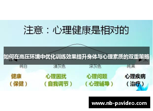 如何在高压环境中优化训练效果提升身体与心理素质的双重策略