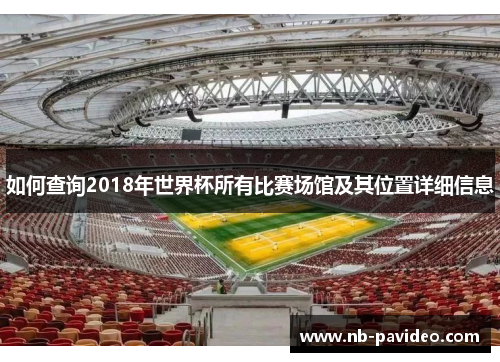 如何查询2018年世界杯所有比赛场馆及其位置详细信息